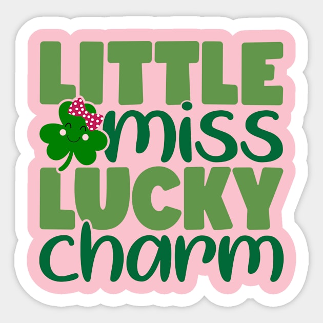 Little Miss Lucky Charm Sticker by GoodWills